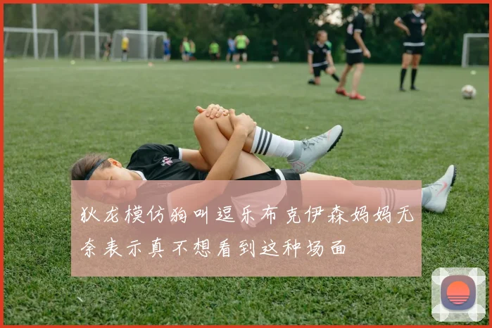 狄龙模仿狗叫逗乐布克伊森妈妈无奈表示真不想看到这种场面
